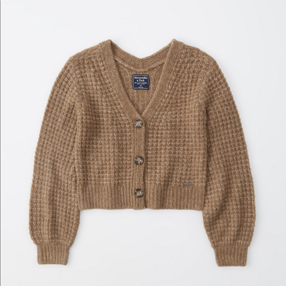 Abercrombie V Neck Cardigan Sweater Cozy Small S